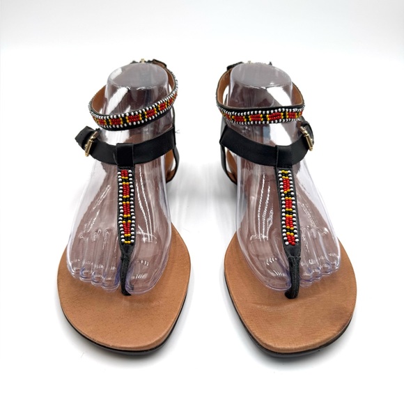 Pikolinos Beaded Gladiator Sandals - Picture 1 of 10